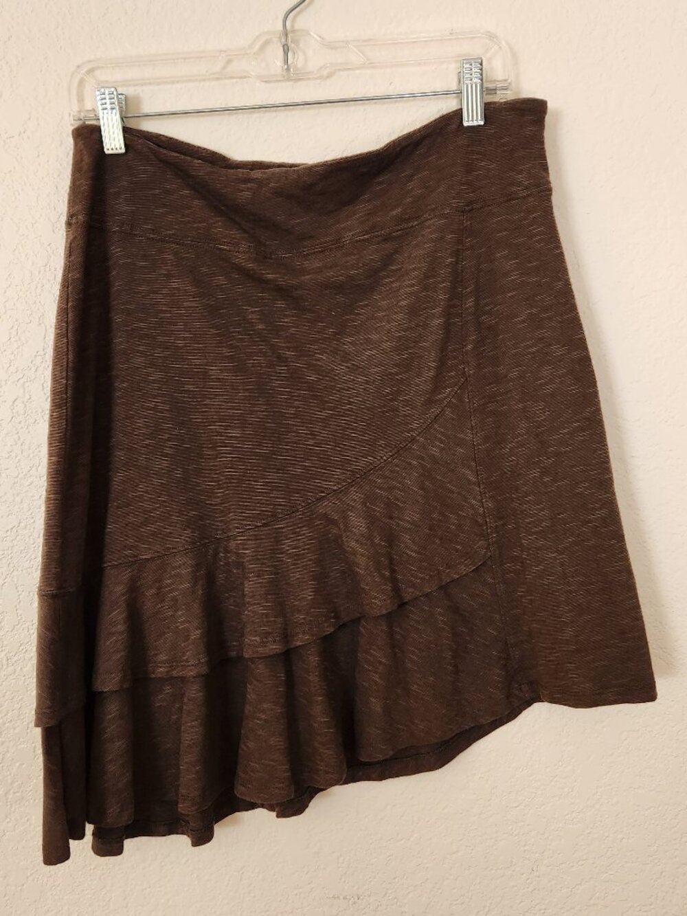 Toad Asymmetrical Brown Skirt